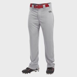 NWT Rawlings Semi-Relaxed Baseball Pants, Youth Large, Grey (2 Pairs Available)